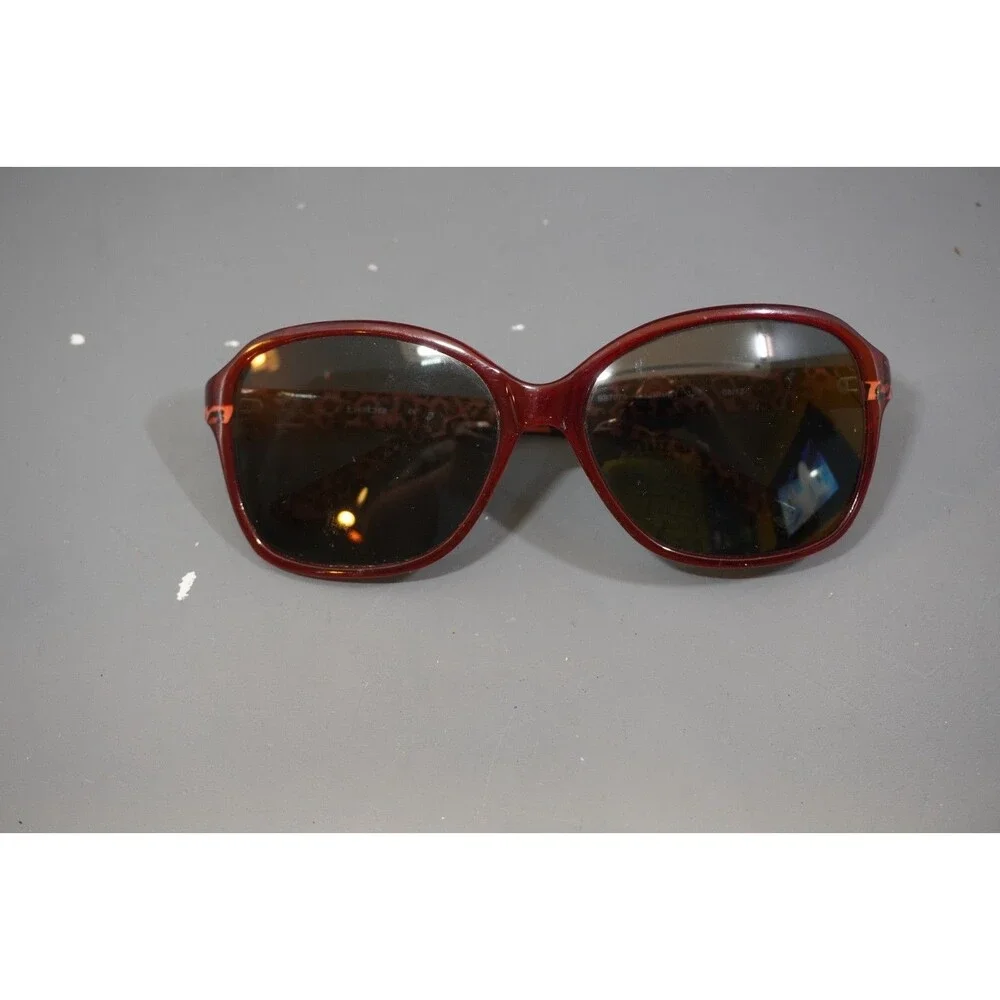 bebe Exotic BB7075 Eyeglasses Frames Only (612) Ruby 58-16-130 Used